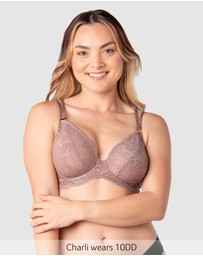 Hotmilk Maternity Lingerie - Heroine Plunge Nursing Bra - Flexiwire