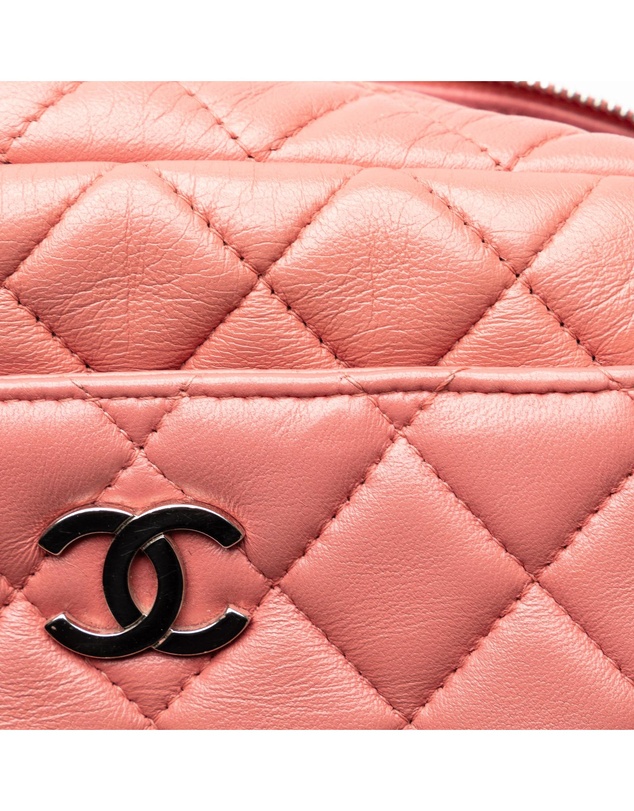 Chanel - Pre-Loved Mini Lambskin Camera Case
