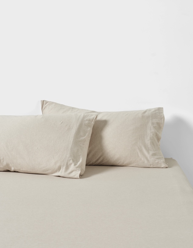 Linen House - Ryland Fitted Sheet + Pillowcase Set