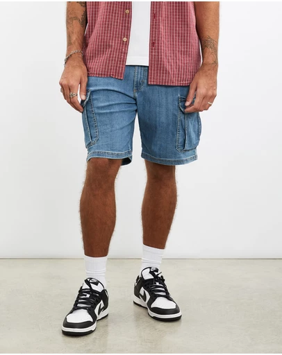Vintage by The Real Deal - Pre Loved - Vintage Wrangler Denim Cargo Shorts