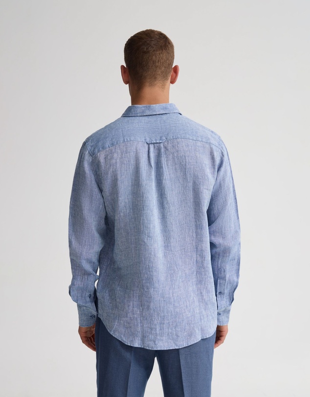 Oxford - Cooper Organic Linen Shirt Long Sleeve