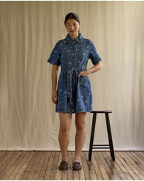 SMWR. by The Somewhere Co - Royal Match Denim Mini Dress