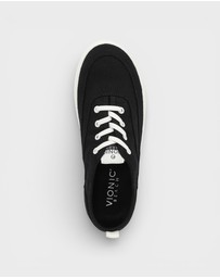 Vionic - Cyan Slip-On Casual Sneaker - Black