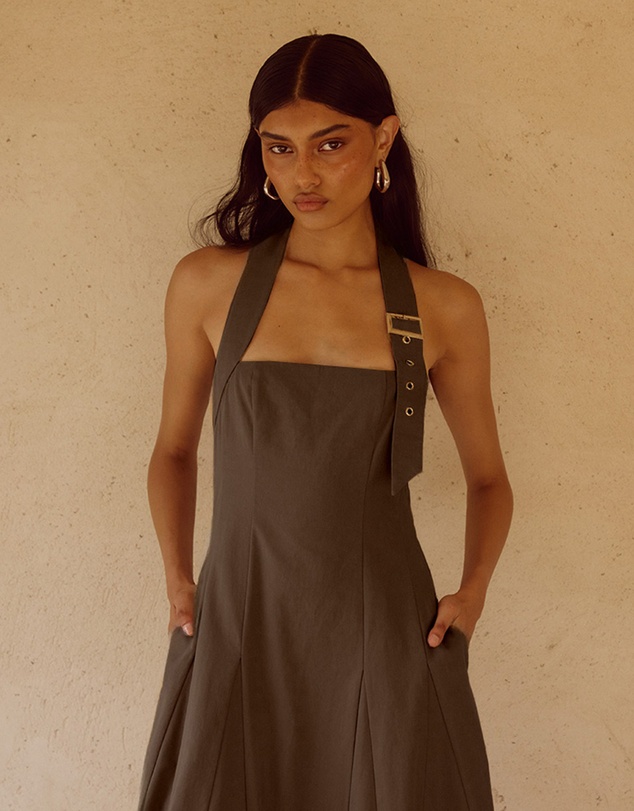 Seven Wonders - Astrid Halter Midi Dress