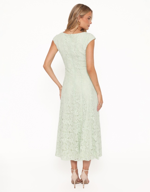 Petal & Pup - Mapleton Maxi Dress - Sage Green Lace
