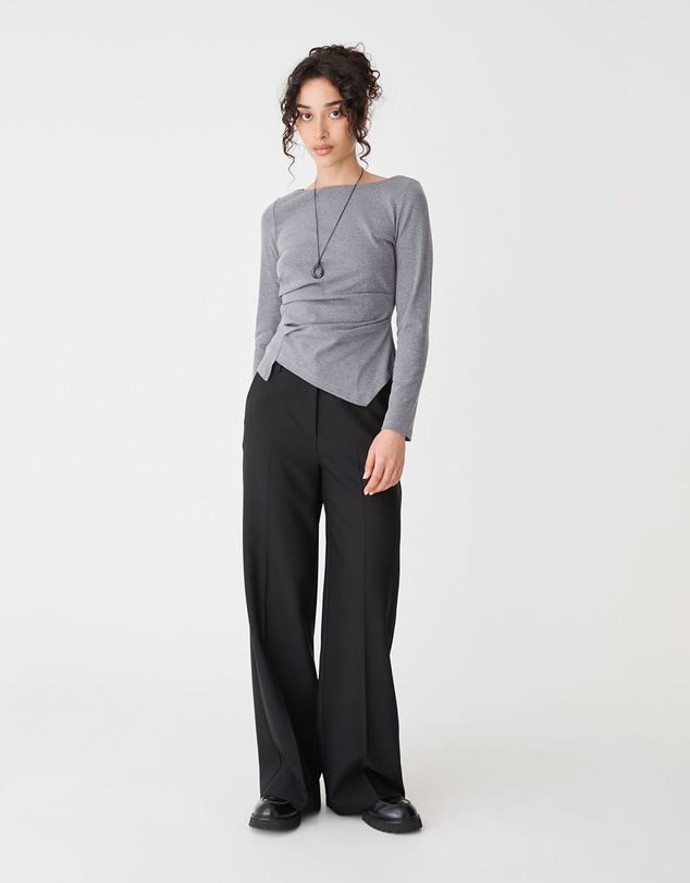 Forcast - Calia Asymmetric Knit Top