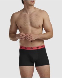 adidas Originals - 3 Pack Comfort Flex Cotton Trunk Underwear
