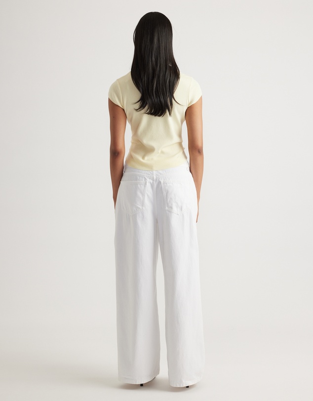 Decjuba - Lily Pleat Detail Knit Tee