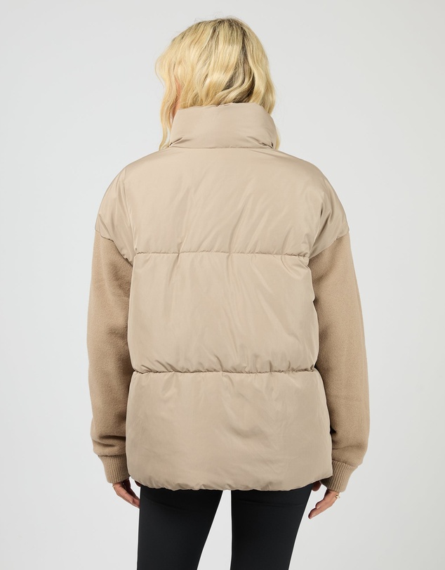 All About Eve - Luxe Knit Puffer Stone