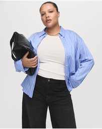 M.N.G - High-Waisted Wide-Leg Jeans