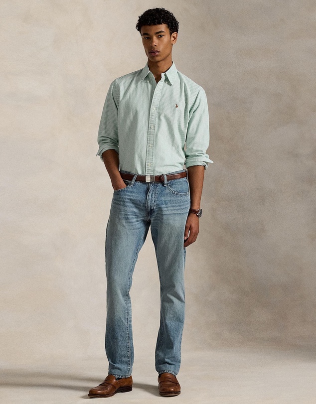 Polo Ralph Lauren - Custom Fit Striped Oxford Shirt