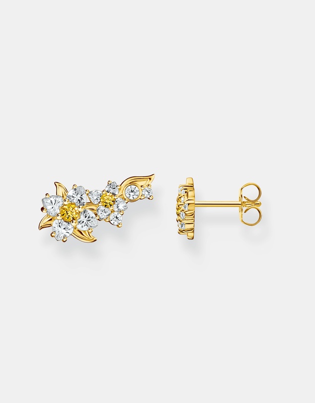 THOMAS SABO - THOMAS SABO Lovely Daisy Ear Climbers in Gold