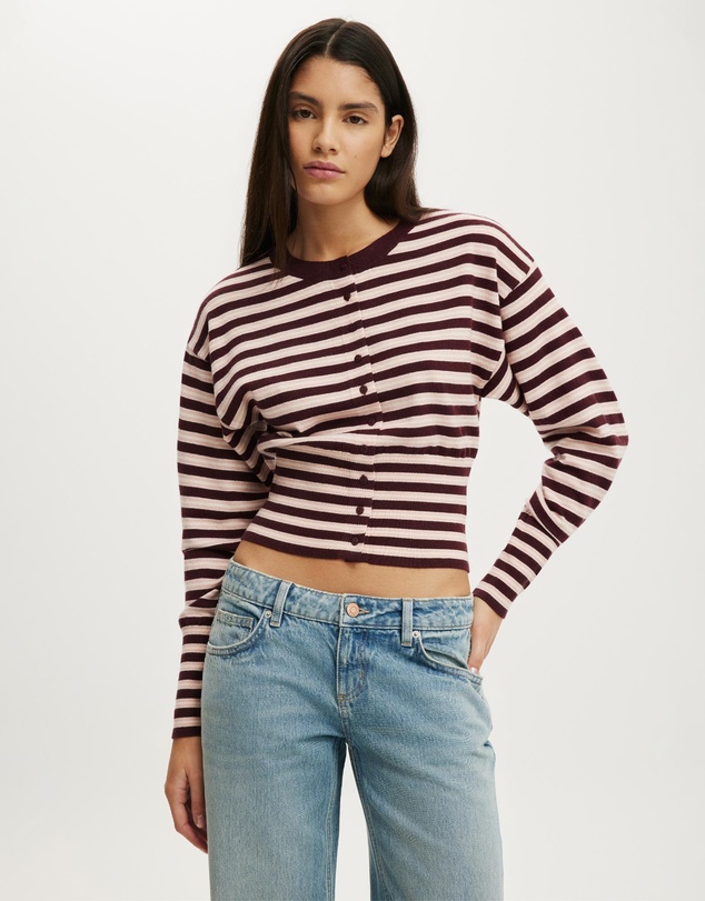 Cotton On - Sara Button Cardigan