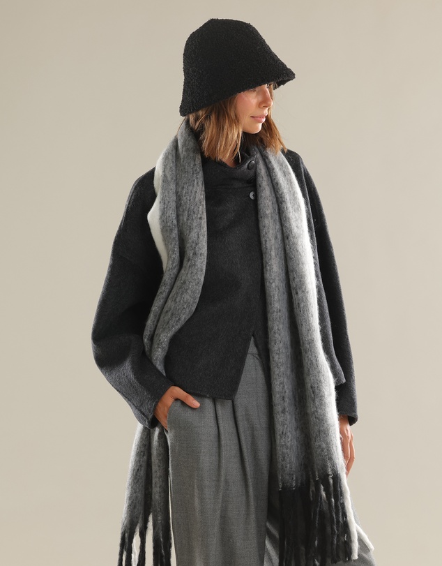 Morgan & Taylor - Mya Chunky Scarf in Black
