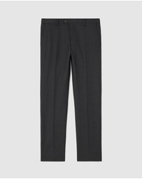 Politix - Slim Stretch Wool Blend Tailored Pant