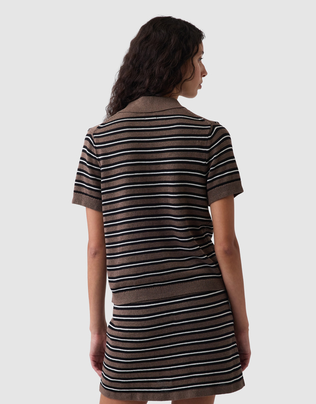 GAP - Cotton Stripe SS Polo
