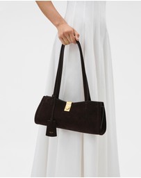 Oroton - Mille Baguette Suede Bag