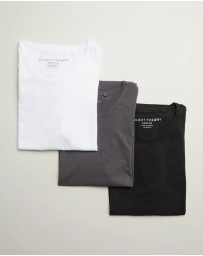 Silent Theory - 3-Pack Acid Tail Tee