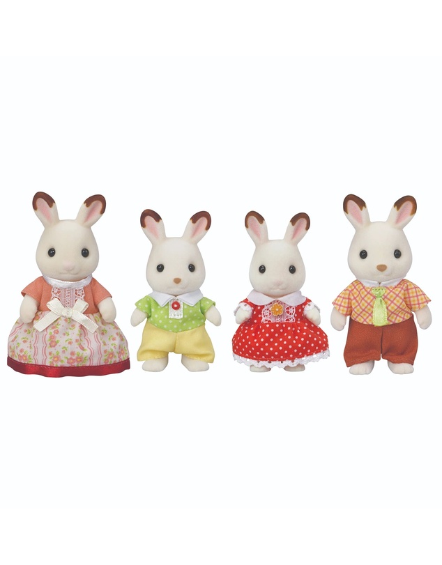 Sylvanian Families - Chocolate Rabbit Family