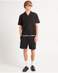Arvust - Morrison Seersucker Shorts Sleeve Resort Shirt