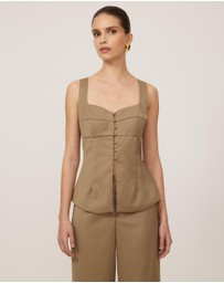 Tussah - Charvi Tweed Top