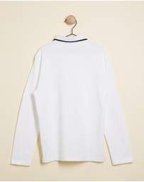 BOSS - Long Sleeve Polo - Kids-Teens