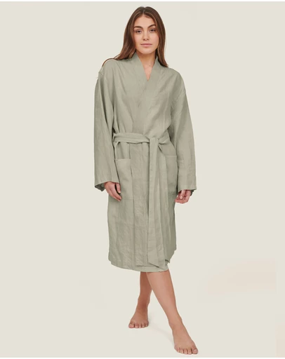 Carlotta + Gee - Linen Robe