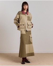 Damson Madder - Marcelle Barn Jacket