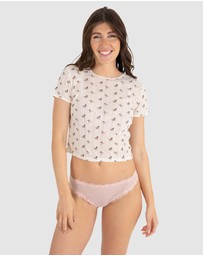 Passionata - Bella Lace Trim Low-Rise Hipster Brief