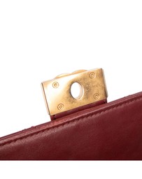 Pre-Loved by Azura Reborn - Pre-Loved CC Stitched Calfskin Chain Flap