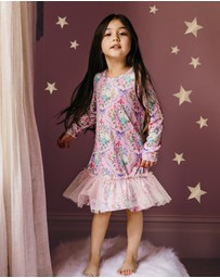 Fleur Harris - 'Bunnies & Bows' Sweet Dreams Nightie in Pink
