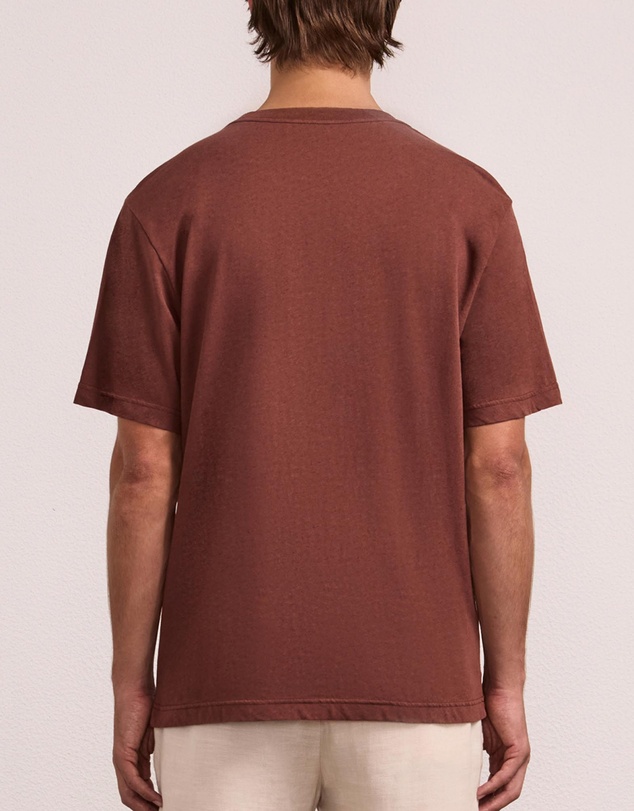 Frescobol Carioca - Dinis Linen Blend T-Shirt