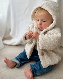 Purebaby - Shearling Padded Jacket -Kids-Babies