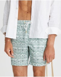 Aqua Blu Australia - Evergreen Boardshorts
