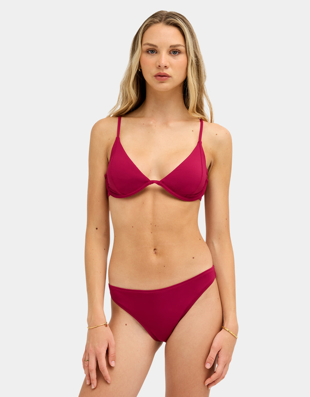 Roxy - Womens Beach Classics Underwire Tri Bikini Top