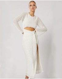 Winona - Reyna Knot Midi Dress