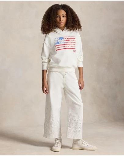 Polo Ralph Lauren - Flag French Cotton Terry Hoodie - Teens