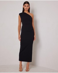 Elle Zeitoune - Harley One Shoulder Midi Dress