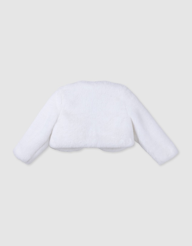 Designer Kidz - Sassy Baby Faux Fur Jacket