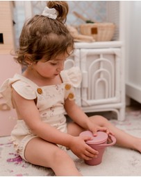 Bare The Label - Collapsible Silicone Snackie Cup