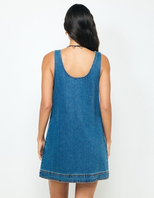 AERE - Elkin Denim Mini Dress