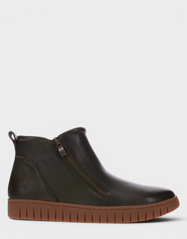 Mia Vita - Leni Zip Boot - Olive