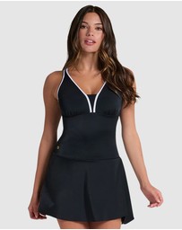Leonisa - Convertible Skirted Shaping Swimsuit & Swimdress