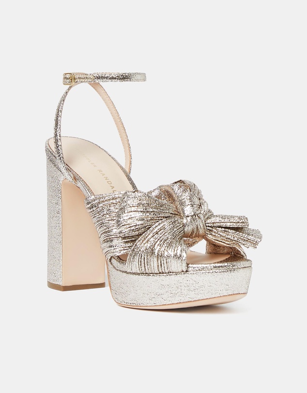 Loeffler Randall - Natalia Pleated Platform Sandals