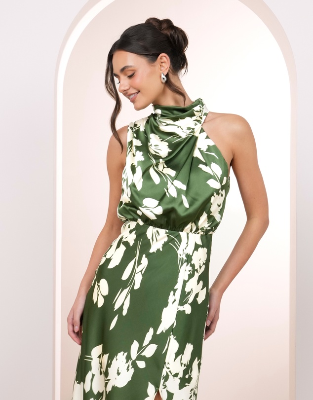 Pilgrim - Cora Satin Maxi Dress