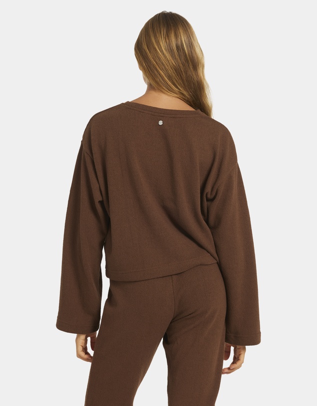 Roxy - Womens Stay Cozy Long Sleeve T-Shirt