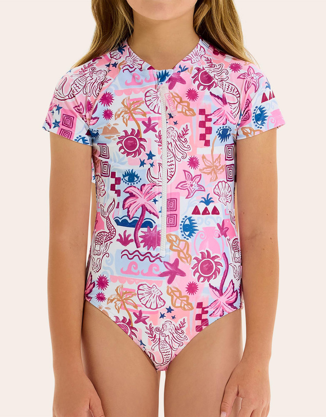 Seafolly - Positano Paddlesuit - Teens