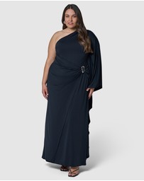 Pink Dusk by Curve Project - Angel Maxi Dress