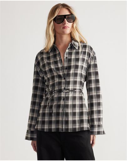Black & White Check