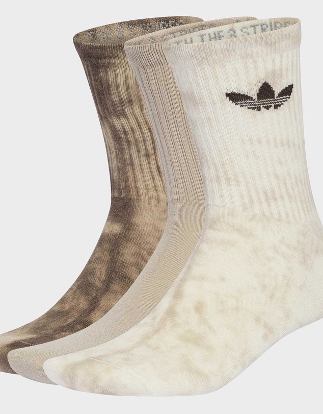 adidas Originals - Tie Dye Crew Socks 3 Pairs Unisex